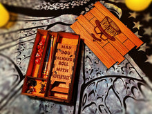 Load image into Gallery viewer, 70s Rec-Room Nerd Circus Dice Box
