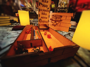 70s Rec-Room Nerd Circus Dice Box