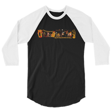 Load image into Gallery viewer, Nerd Circus Parade by Oscar Stashwick 3/4 sleeve raglan shirt
