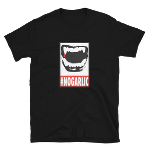 Drac #NoGarlic  Short-Sleeve Unisex short sleeve t-shirt